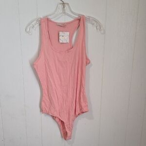 NWT Active Basic Blush Pink BODYSUIT